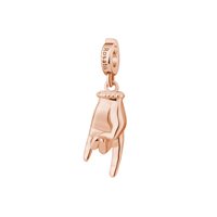 Charm Rosato Donna Storie in Argento RZ210
